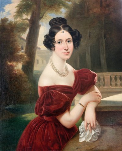 Anna Zofia Czartoryska af Henri Grevedon