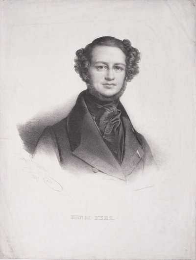 Henri Herz (1803-88) af Henri Grevedon