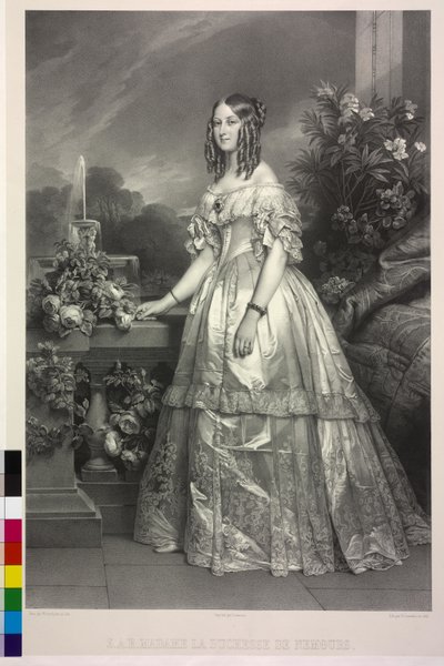 Prinsesse af Sachsen-Coburg-Gotha Victoria af Henri Grevedon