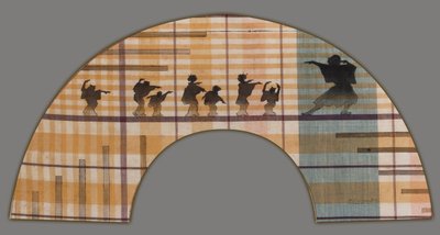 Shadow Theatre Fan af Henri Guérard