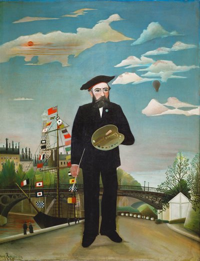 Moi-meme af Henri J.F. (1844 1910) Rousseau
