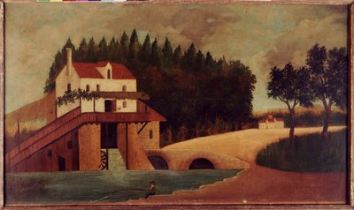 Møllen, ca. 1896 af Henri J.F. Rousseau