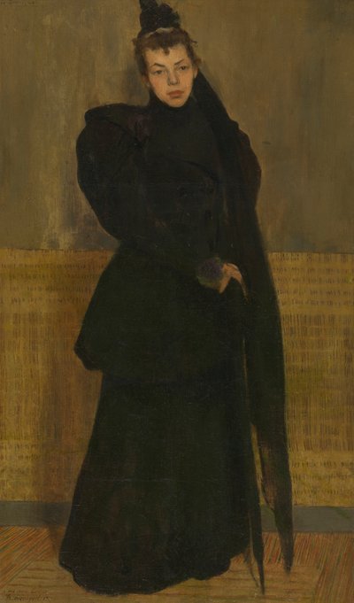 Louise i sorg af Henri Jacques Edouard Evenepoel