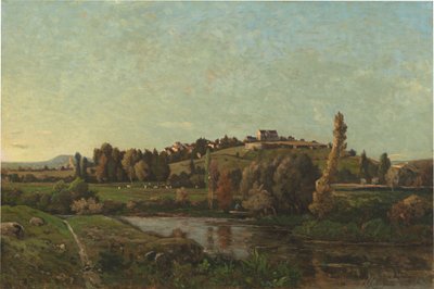 Landskab i Auvergne af Henri-Joseph Harpignies