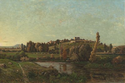 Landskab i Auvergne, 1870. af Henri-Joseph Harpignies