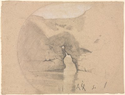 Sorrento, dronning Joans bade af Henri-Joseph Harpignies