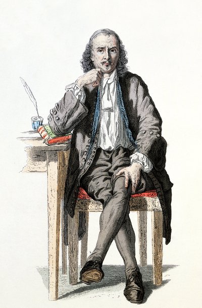Pierre Corneille (1606-1684) tegner af Geoffroy af Henri Jules Jean Geoffroy