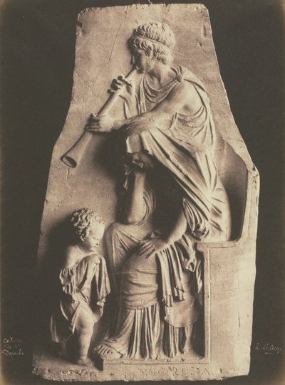 Gipsafstøbning fra Depaulis Collection, ca. 1854-55. af Henri Le Secq