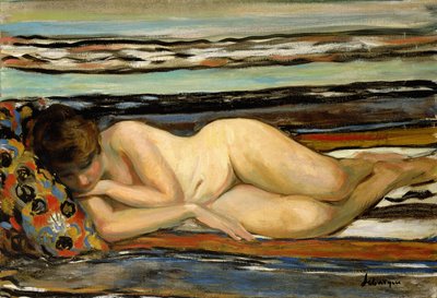 Nøgen kvinde sover; Nu Allonge, af Henri Lebasque