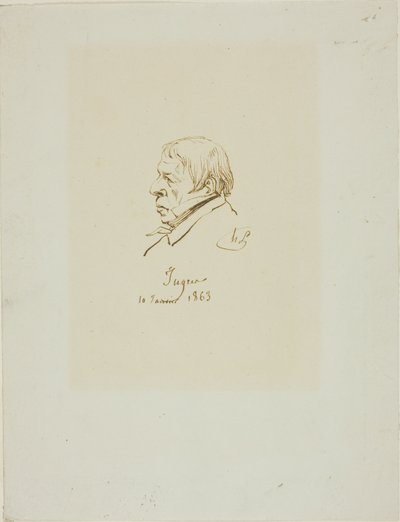 Jean Auguste Dominique Ingres af Henri Lehmann