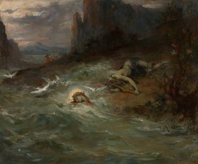 Orfeus død af Henri Leopold Levy