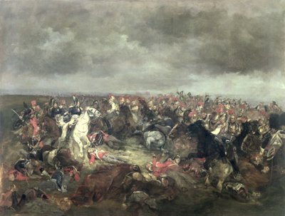 Marskal Ney (1769-1815) og Waterloo, 1869 af Henri Louis Dupray