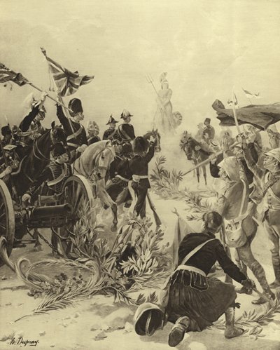 Regel Britannia (dybtryk) af Henri Louis Dupray