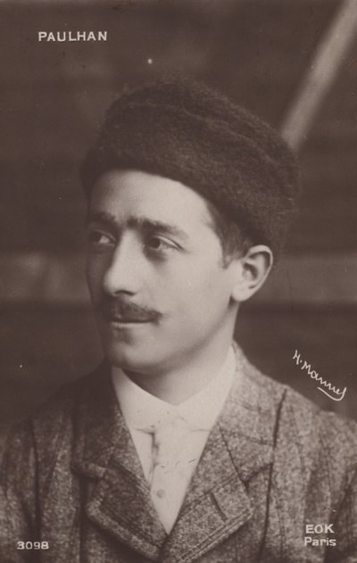 Louis Paulhan (s/h-foto) af Henri Manuel