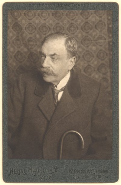 Marcel Prevost (1862-1941) (s/hvid foto) af Henri Manuel