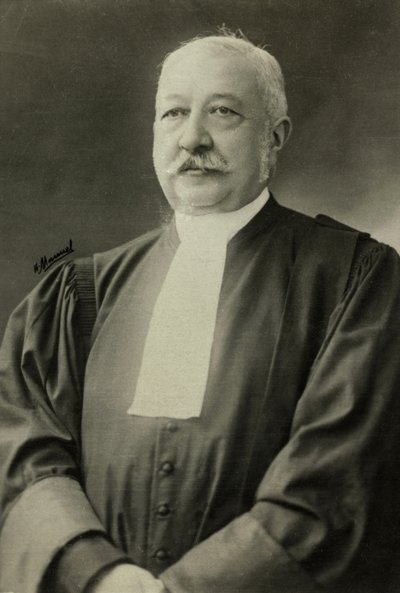 Portræt af Albert Salle (foto) af Henri Manuel