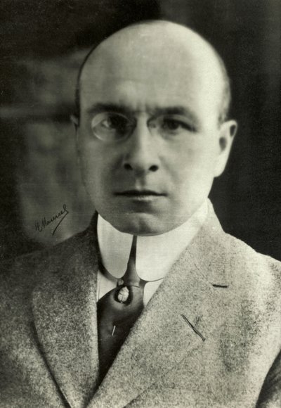 Portræt af Alexis Carrel (foto) af Henri Manuel