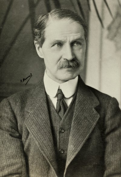 Portræt af Andrew Bonar Law (foto) af Henri Manuel