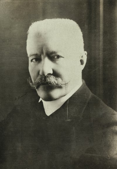 Portræt af Charles Jonnart , ambassadør i Vatikanet i 1921 (foto) af Henri Manuel