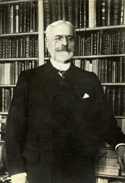 Portræt af Edouard Robin (foto) af Henri Manuel