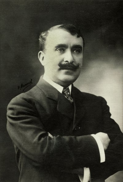 Portræt af Miguel Zamacois (foto) af Henri Manuel