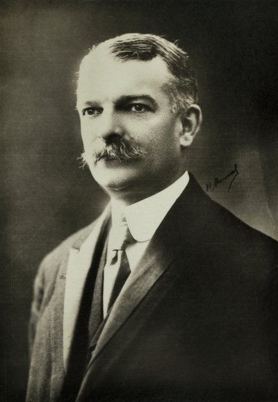 Portræt af Raoul Peret (foto) af Henri Manuel