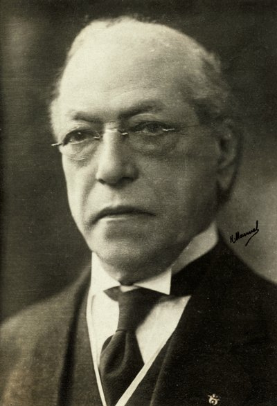 Portræt af Samuel Gompers (foto) af Henri Manuel