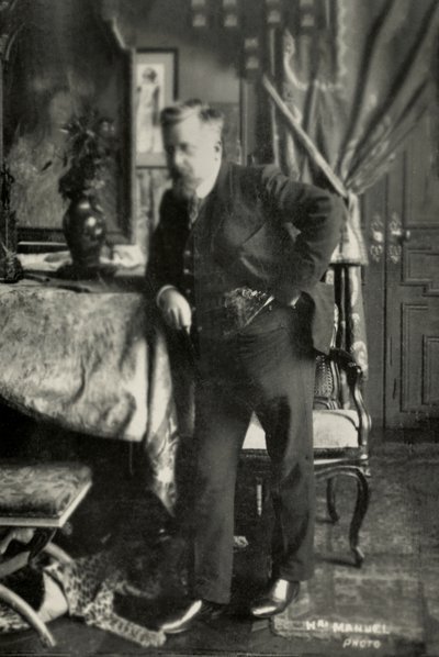 Portræt af den franske maler Charles Lucien Leandre ( 1862 af Henri Manuel