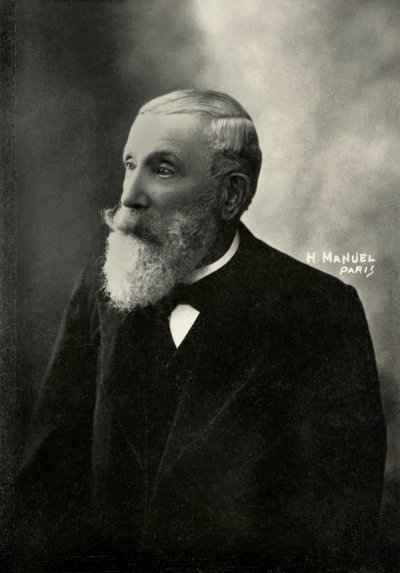 Portræt af forfatteren Jean Francois Mezieres ( 1826 af Henri Manuel