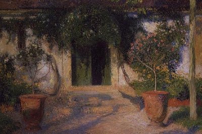 Indgang til et hus af Henri Martin