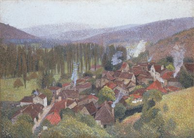 Udsigt over Terrasse de Marquayrol, Labastide du Vert, 1935 af Henri Martin