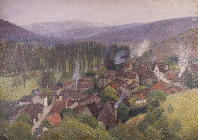 Udsigt over Bastide af Henri Martin