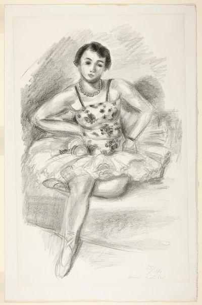 Balletdanser, fra Ten Dancers af Henri Matisse