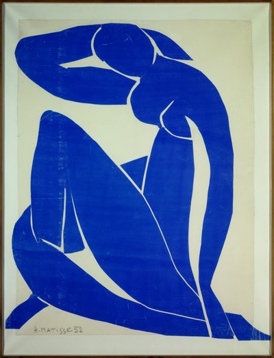 Blå nøgen II af Henri Matisse