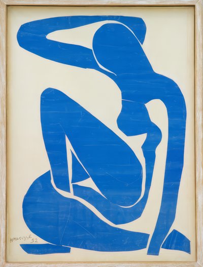 Blå nøgen I af Henri Matisse