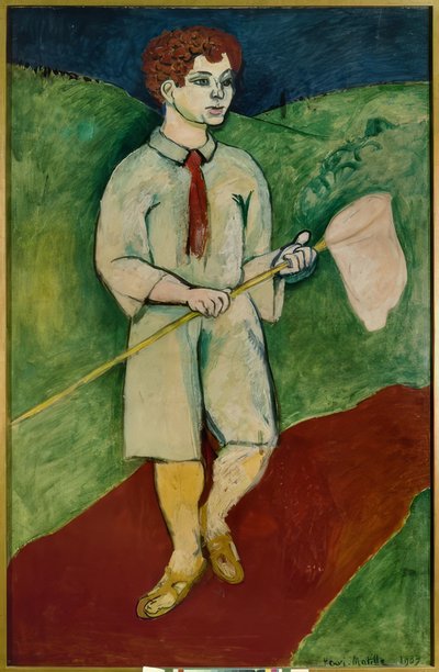 Dreng med sommerfuglenet af Henri Matisse