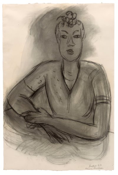 Buste af en kvinde af Henri Matisse