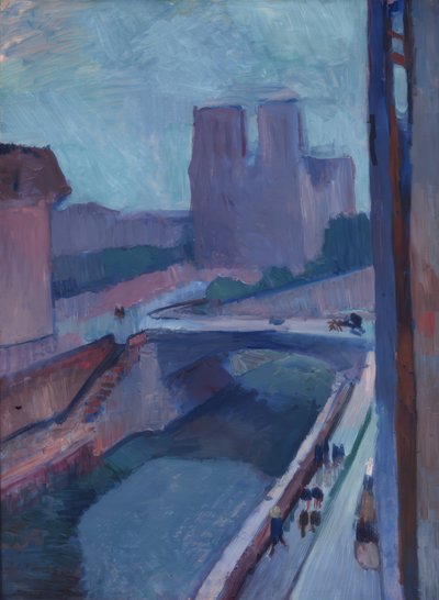 Notre-Dame-katedralen i Paris en sen eftermiddag af Henri Matisse