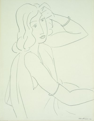 Kvinde med armbånd af Henri Matisse