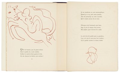 Et udvalg af Ronsards Amours af Henri Matisse