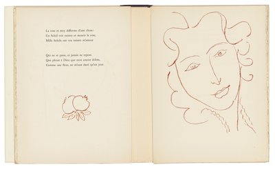 Et udvalg af Ronsards Amours af Henri Matisse