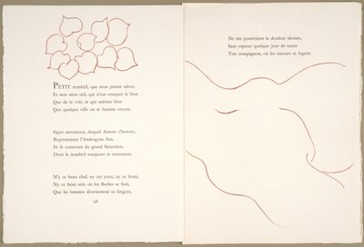 Florilège af Ronsards Amours, 29. november af Henri Matisse