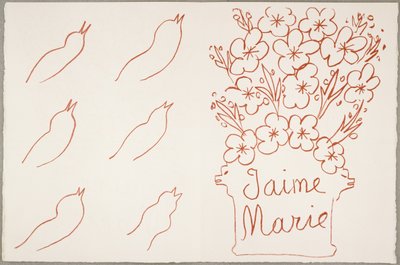 Florilège af Ronsards Amours, 29. november af Henri Matisse
