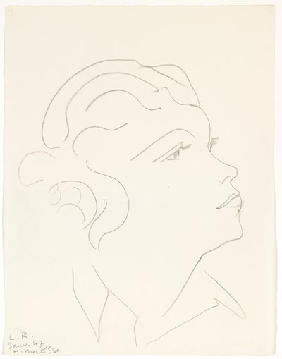 Leder af L.R. af Henri Matisse