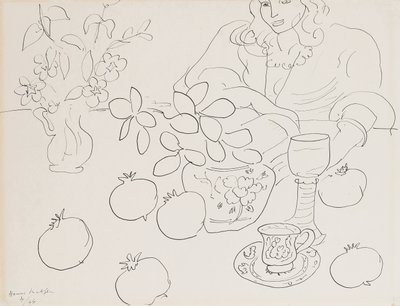 Indvendig scene af Henri Matisse