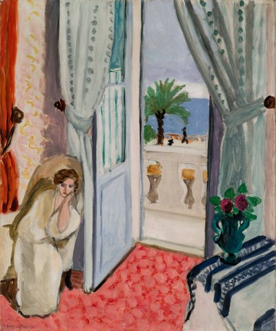 Interiør i Nice, ca. 1919 (olie på lærred) af Henri Matisse