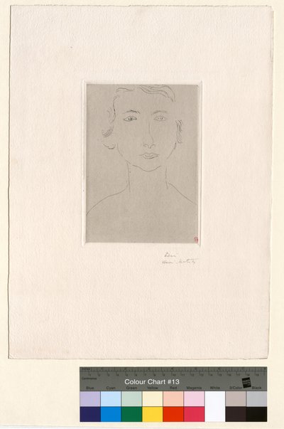 Ung polsk kvinde af Henri Matisse
