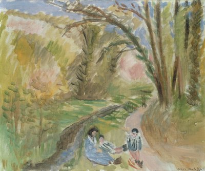 Landskab, Sydfrankrig (maleri) af Henri Matisse