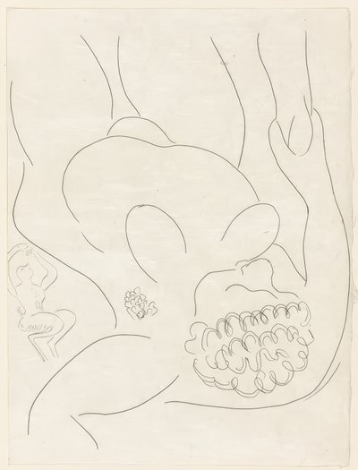 Le Pitre Châtié, plade fire fra Poesies de Mallarmé af Henri Matisse