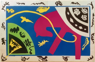 Hesten, rytteren og klovnen af Henri Matisse
